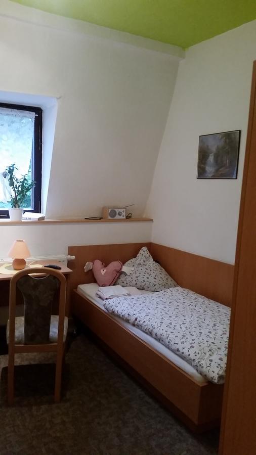 Pension Und Restaurant Die Burg Ehrenfriedersdorf Dış mekan fotoğraf