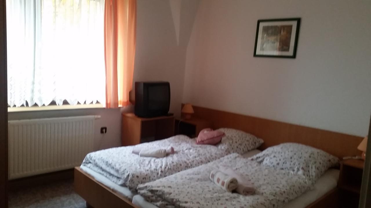 Pension Und Restaurant Die Burg Ehrenfriedersdorf Dış mekan fotoğraf